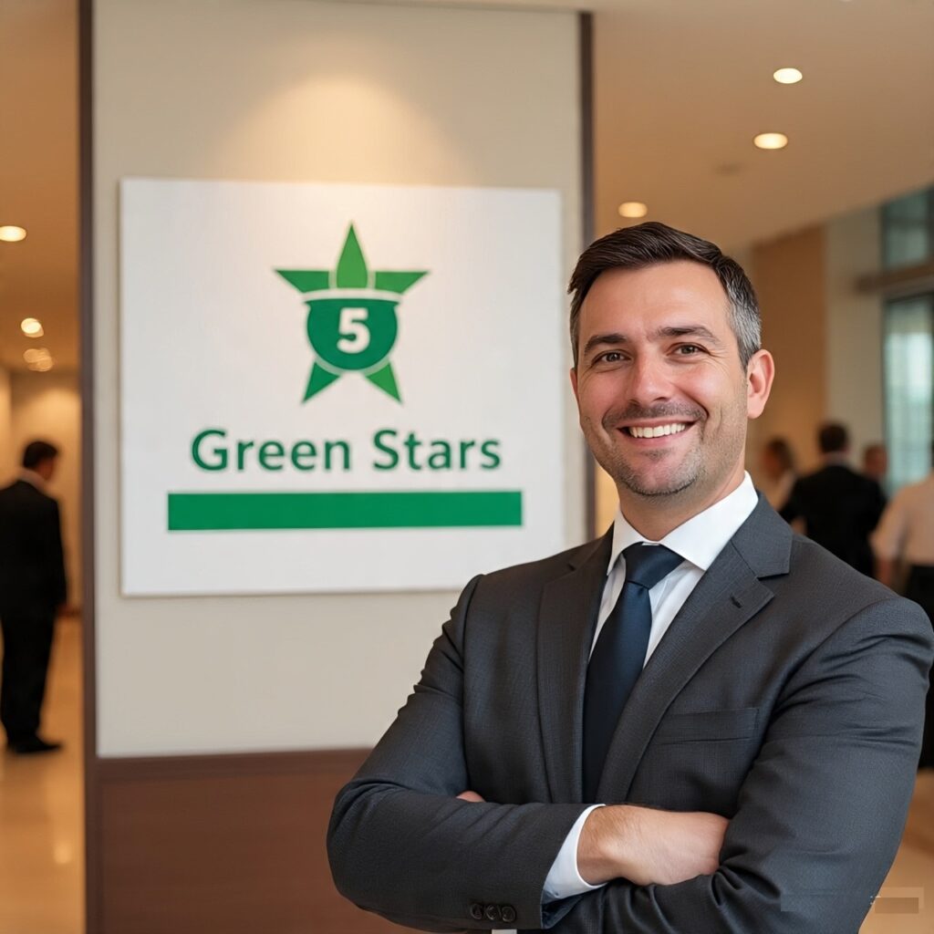 green star for Hotels with QMS