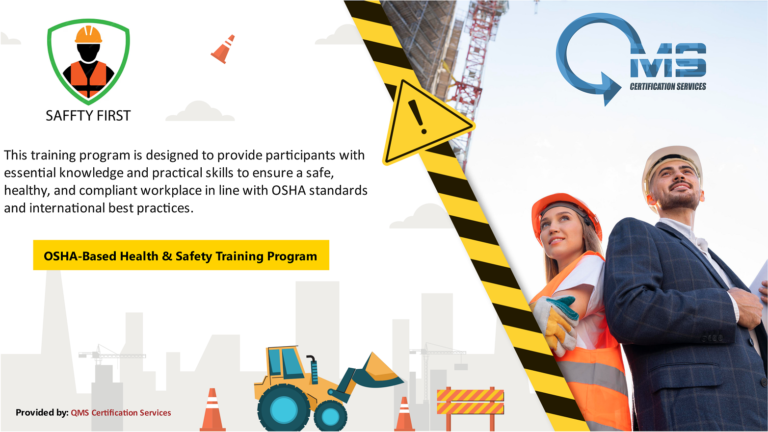 OSHA-Based Health & Safety Training Program